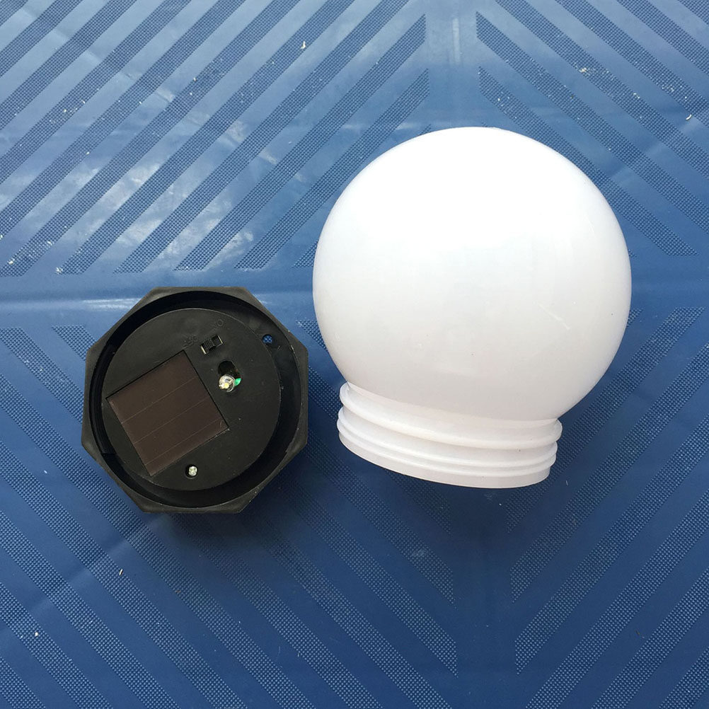 Pool Light Solar Rechargeable - Solar-Gartenleuchten 6er-Pack Runde Kugel Außen-Rasenlampen für