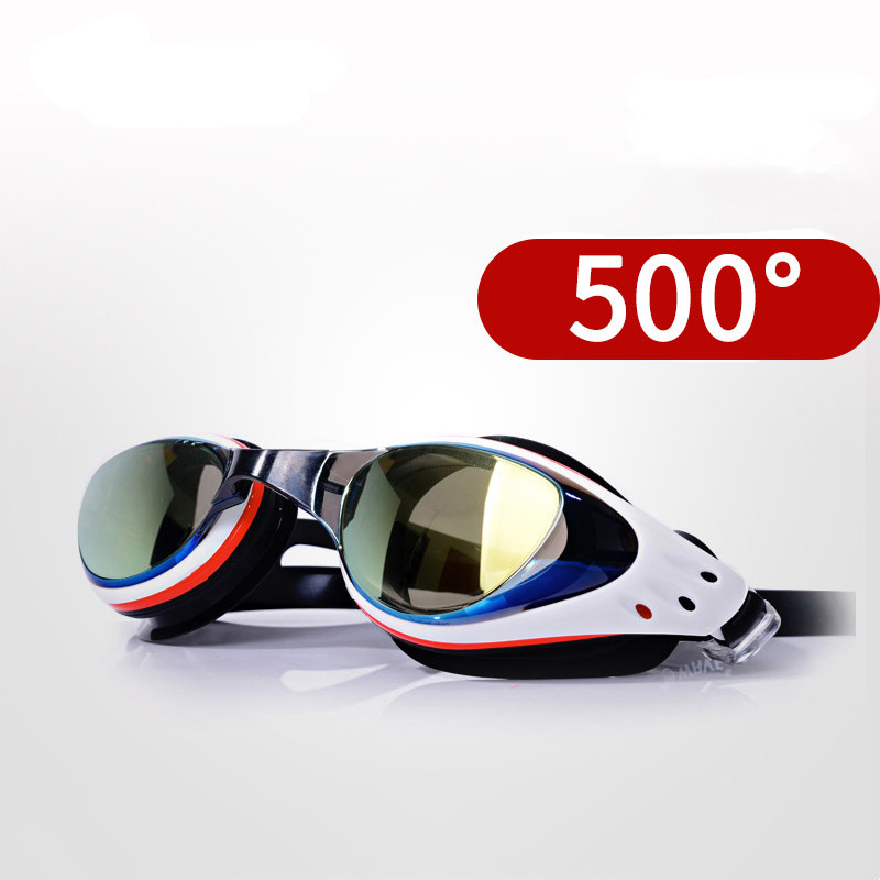 Swim Goggles Anti Fog Uv - Professional Myopie Schwimmen Rezept Wasserdichte Anti