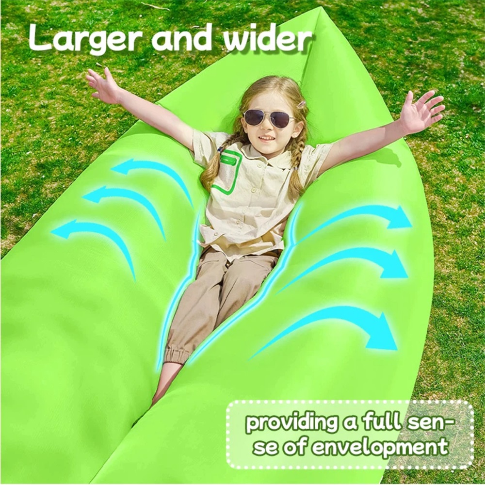 Pool Lounger Inflatable - Tragbares Luftsofa, wasserdicht, schnell aufblasbar, für