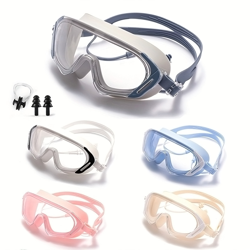 Swim Goggles Anti Fog Uv - Outdoor-Schwimmbrille, beschlagfrei, breites Sichtfeld, Tauchen, Schwimmbrille