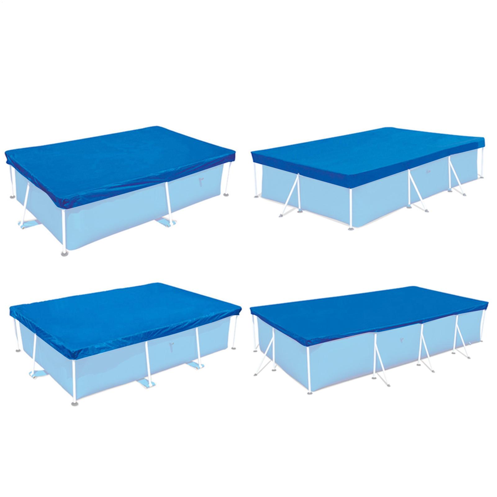Pool Cover Waterproof - Rechteckige Poolabdeckung, wasserdicht, PE, faltbar, aufblasbare
