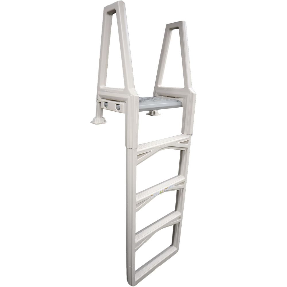 Pool Ladder Above Ground - Verstellbare Aufstellpool-Leiter, 46-56, Langlebig und Robust