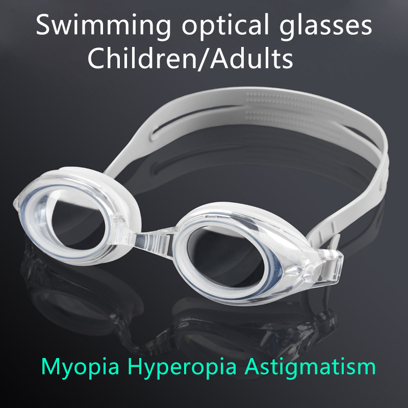 Swim Goggles Anti Fog Uv - ALICIA Optische Korrektur-Schwimmbrille, Anti-Beschlag, Wasserdicht, Verstellbar,
