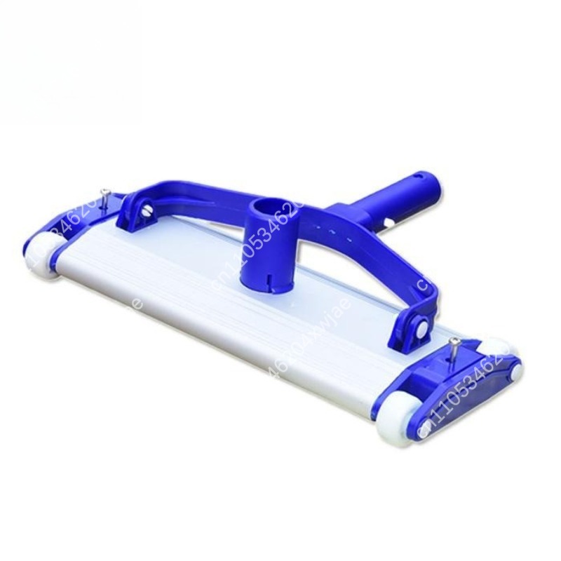 Pool Vacuum Manual - Robuster Pool-Staubsaugerkopf aus Aluminium mit Bürste,