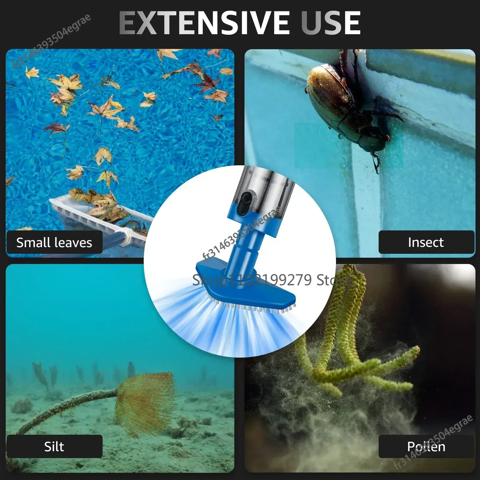 Wiederaufladbarer tragbarer Ha – Pool Vacuum Manual Bewertung und Preis