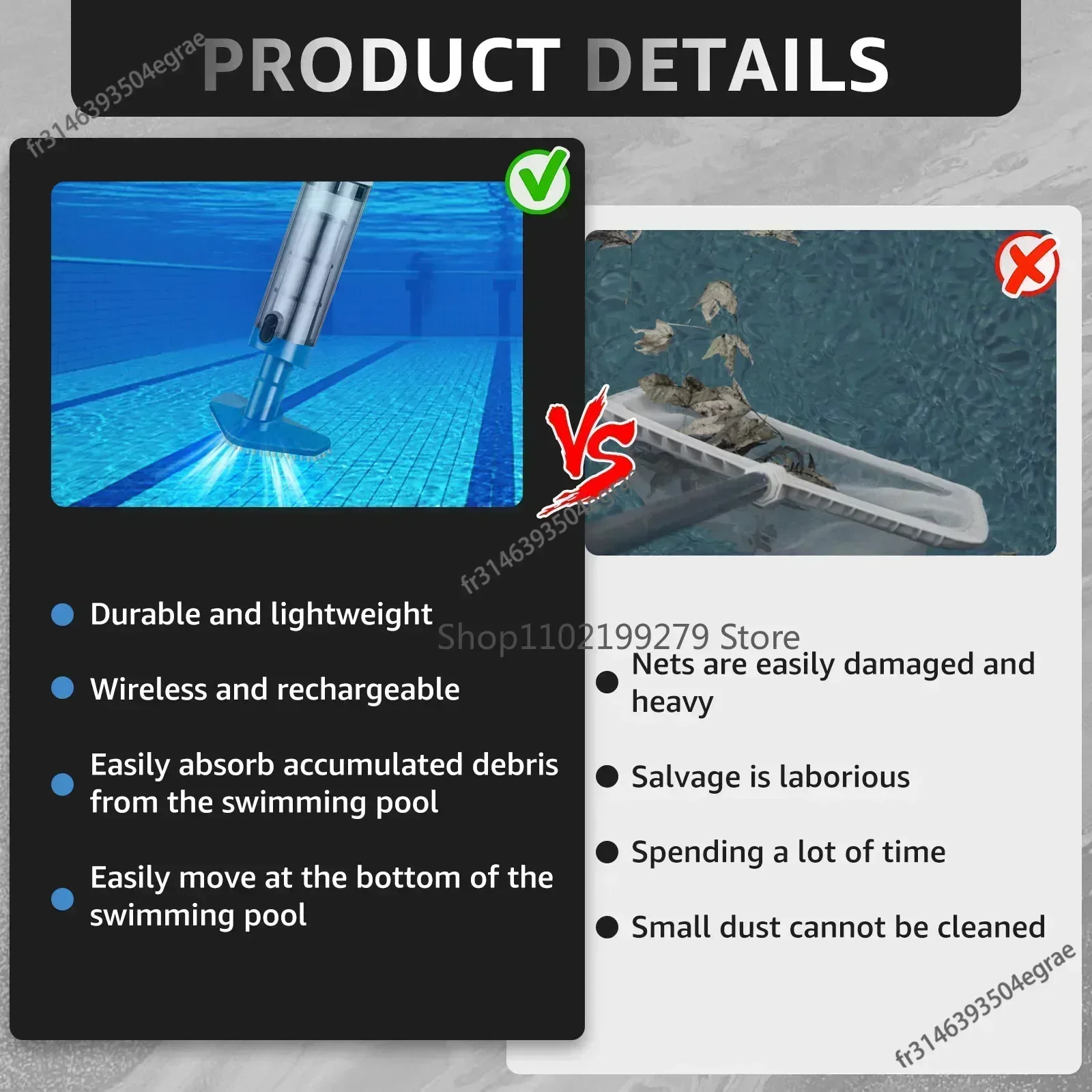 NEUE Pool Staubsauger Wiederau – Pool Vacuum Manual Bewertung und Preis