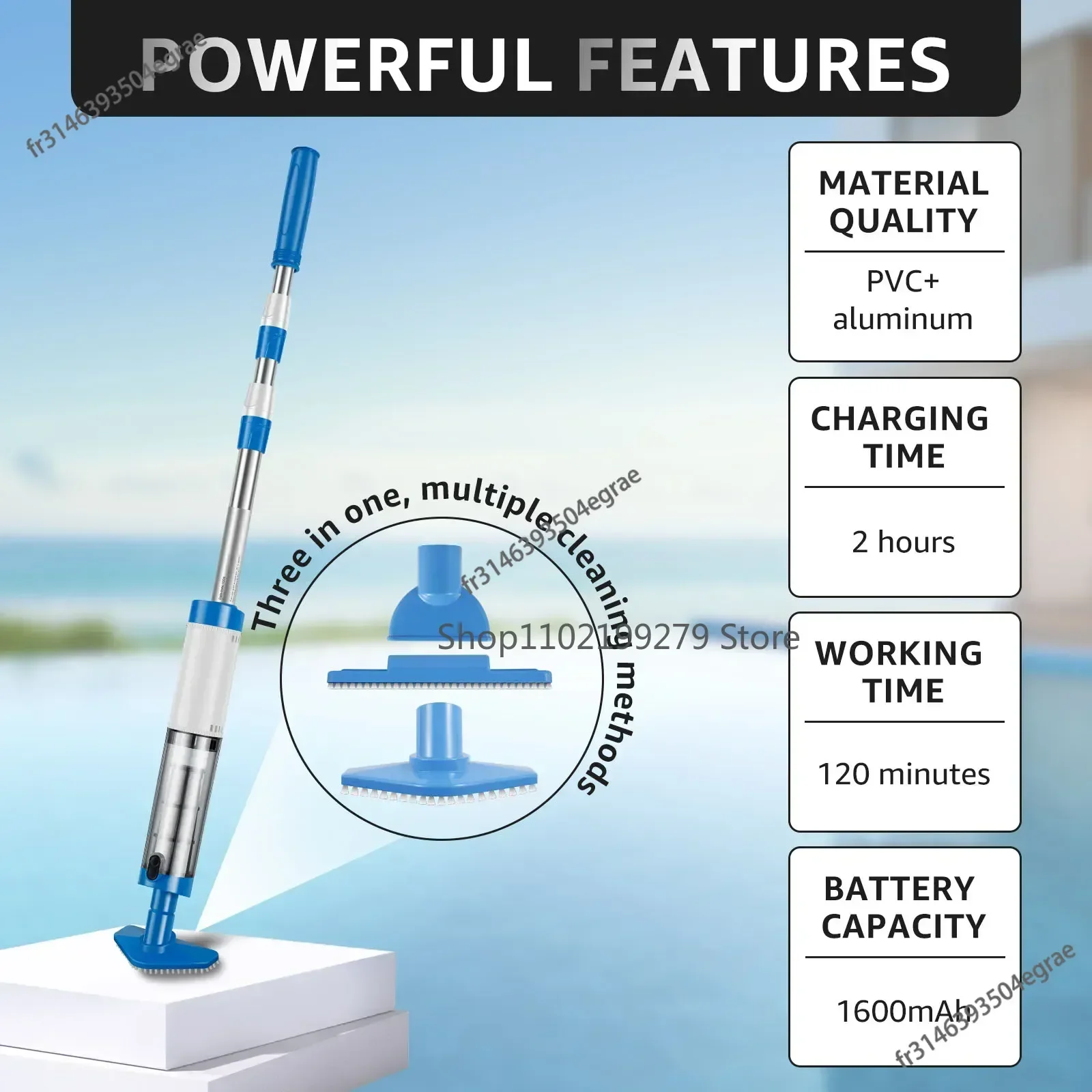 NEUE Pool Staubsauger Wiederau – Pool Vacuum Manual Bewertung und Preis