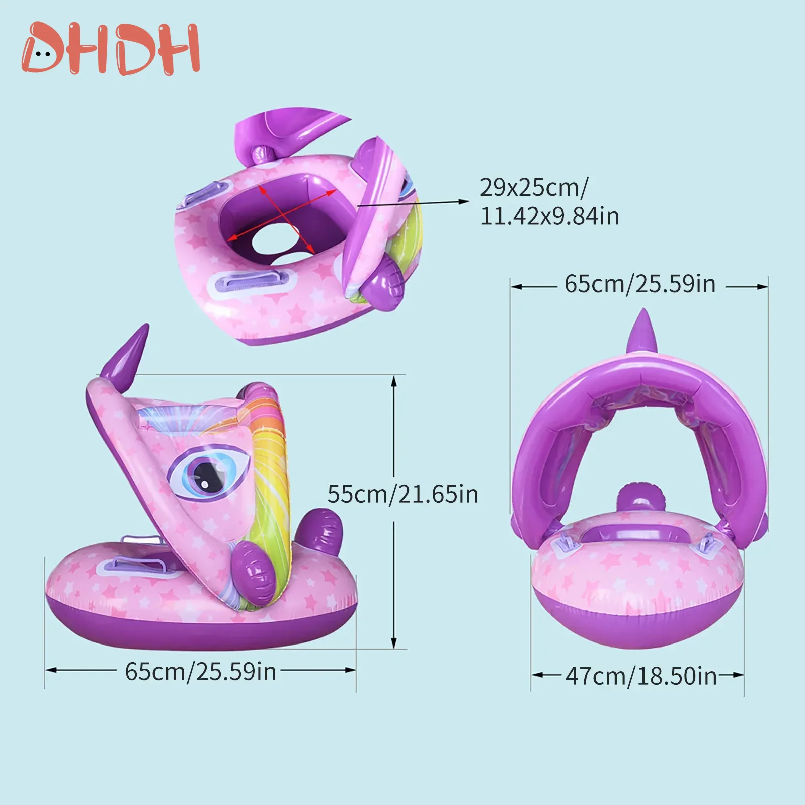 Baby-Schwimmring mit Sonnensch – Pool Float Ring Inflatable Bewertung und Preis