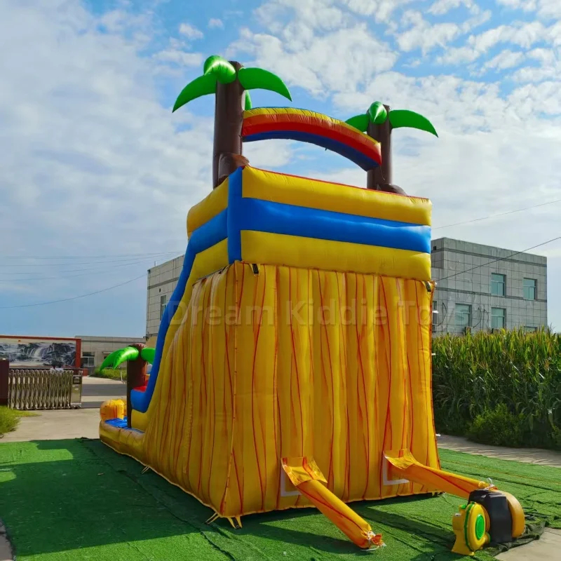 Riesige tropische Delfin-Theme – Water Slide Inflatable Bewertung und Preis