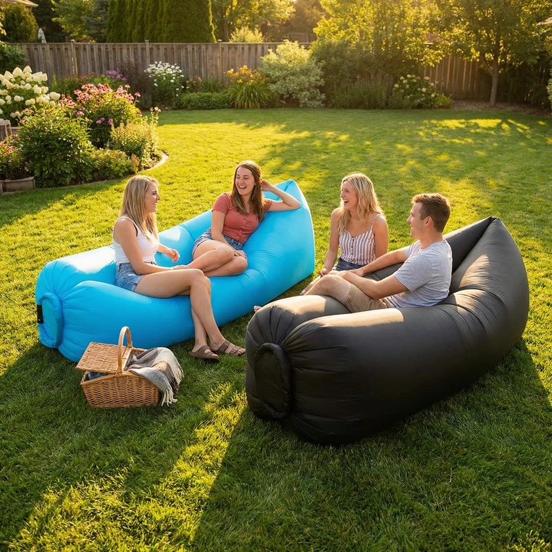 Tragbares aufblasbares Luftsof – Pool Lounger Inflatable Bewertung und Preis