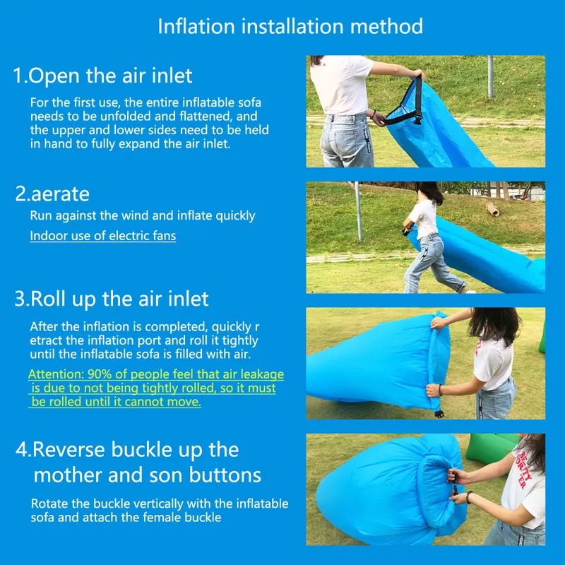 Tragbares aufblasbares Luftsof – Pool Lounger Inflatable Bewertung und Preis