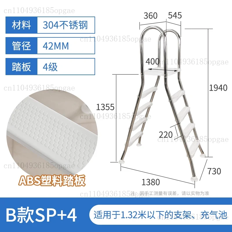 Doppelseitige Leiter für Aufst – Pool Ladder Above Ground Bewertung und Preis