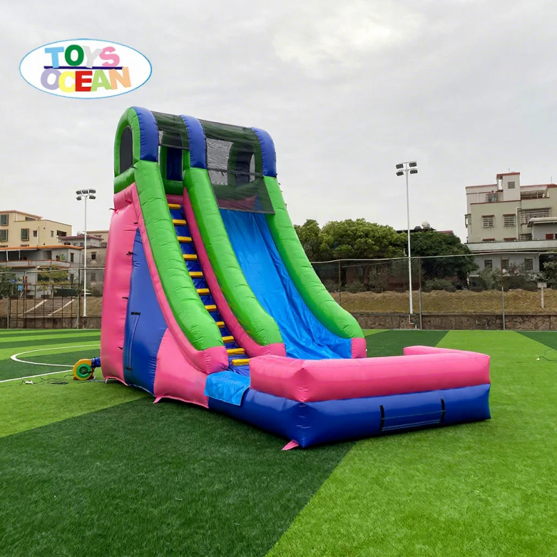 Neue Outdoor-Kinderrutsche mit – Water Slide Inflatable Bewertung und Preis
