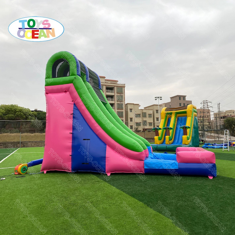 Neue Outdoor-Kinderrutsche mit – Water Slide Inflatable Bewertung und Preis