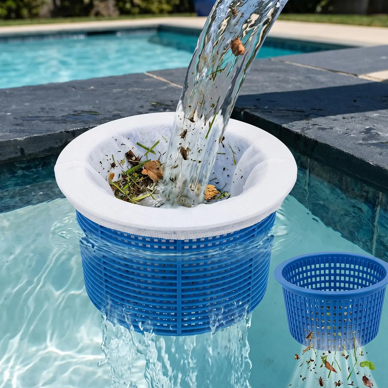 Schwimmbad-Skimmer-Socken, Fil – Pool Skimmer Net Bewertung und Preis