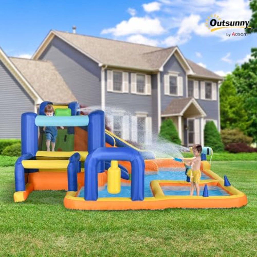 Aufblasbare Wasserrutsche 7-in – Water Slide Inflatable Bewertung und Preis