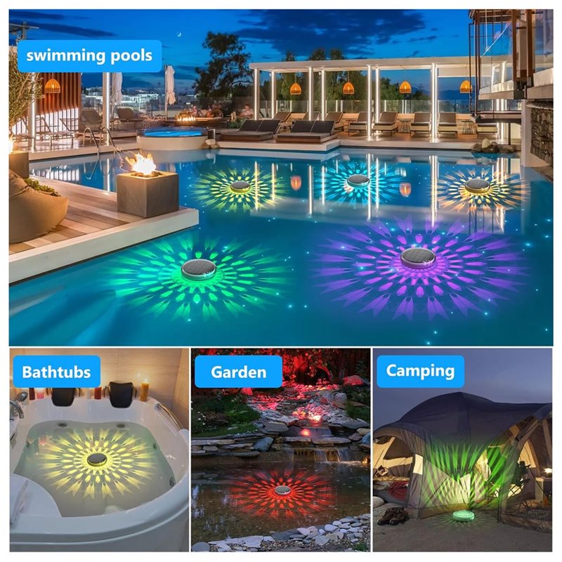 BMBY-Schwimmende Poolleuchten  – Pool Light Solar Rechargeable Bewertung und Preis