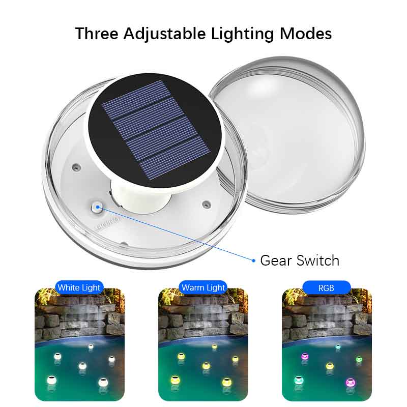Solar-Schwimmleuchte für Teich – Pool Light Solar Rechargeable Bewertung und Preis