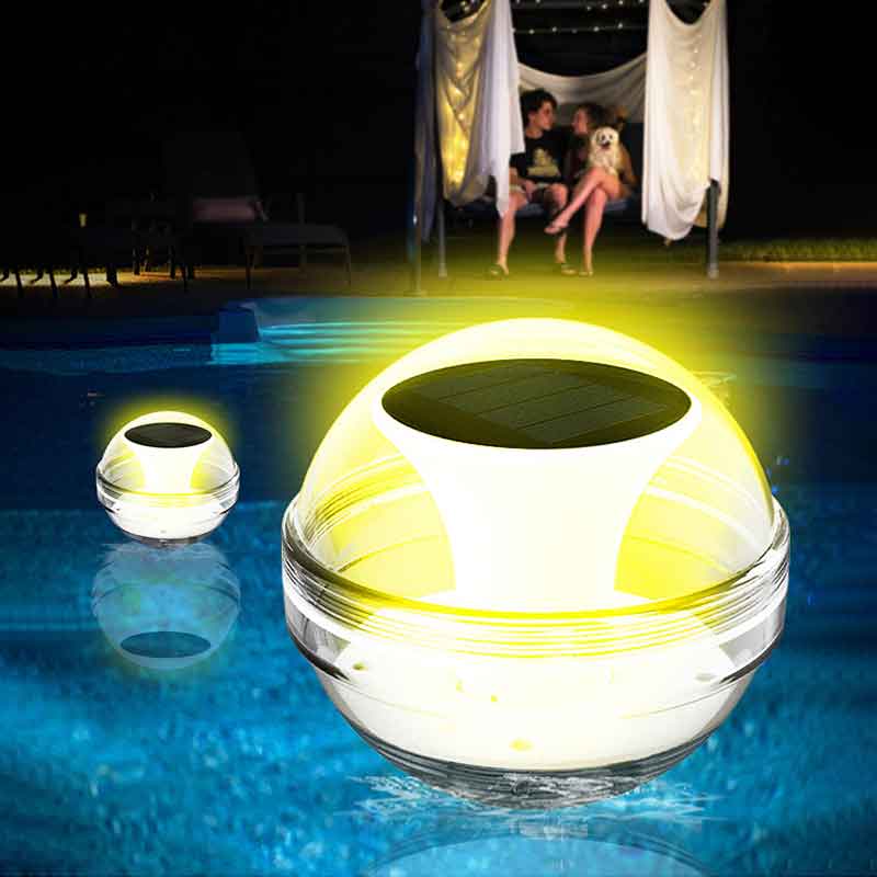 Solar-Schwimmleuchte für Teich – Pool Light Solar Rechargeable Bewertung und Preis
