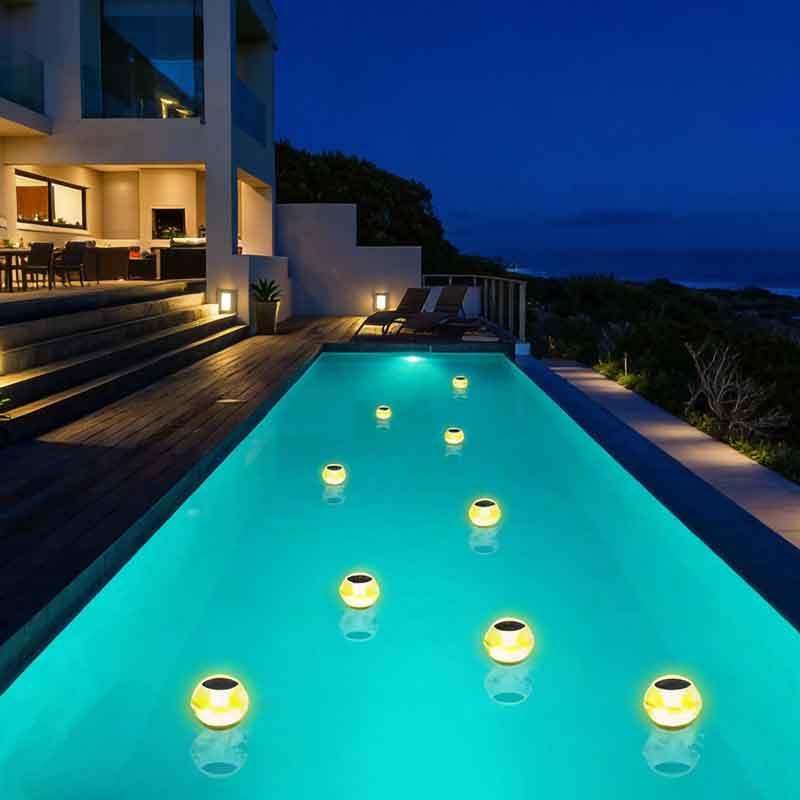 Solar-Schwimmleuchte für Teich – Pool Light Solar Rechargeable Bewertung und Preis
