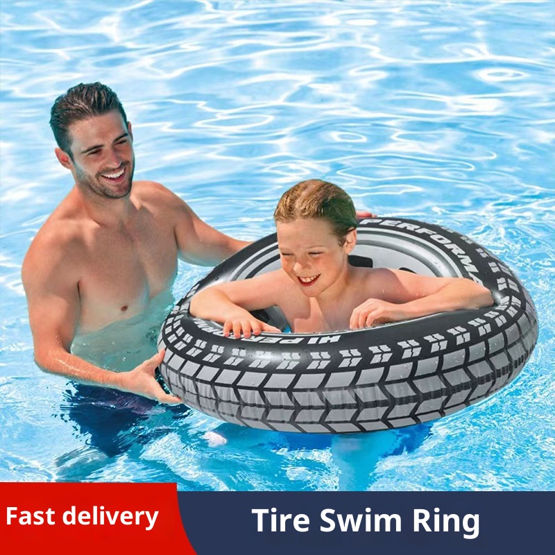 Aufblasbarer Reifen-Schwimmrin – Pool Float Ring Inflatable Bewertung und Preis