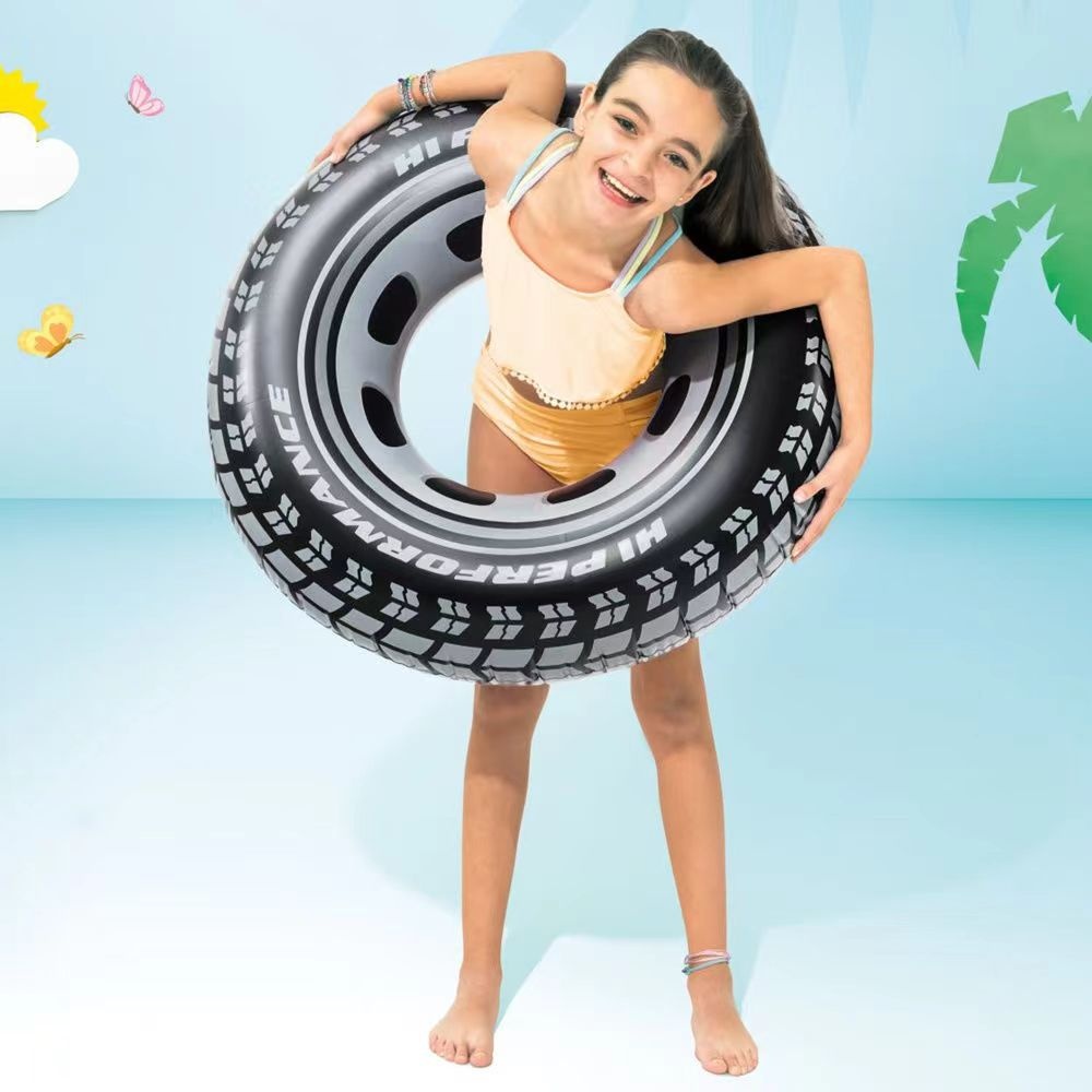 Aufblasbarer Reifen-Schwimmrin – Pool Float Ring Inflatable Bewertung und Preis