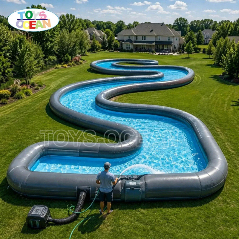 Kommerzieller aufblasbarer Laz – Water Slide Inflatable Bewertung und Preis