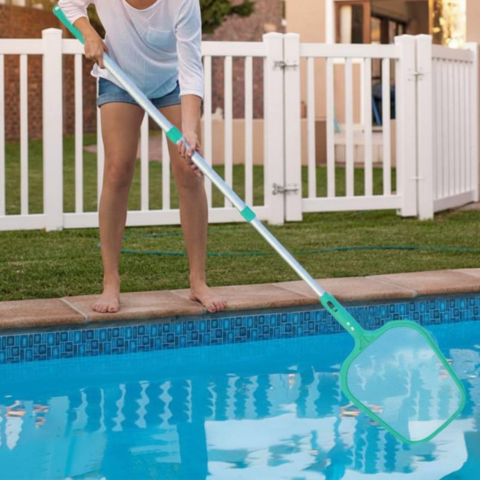 Pool-Blattfänger-Netz mit Stan – Pool Skimmer Net Bewertung und Preis