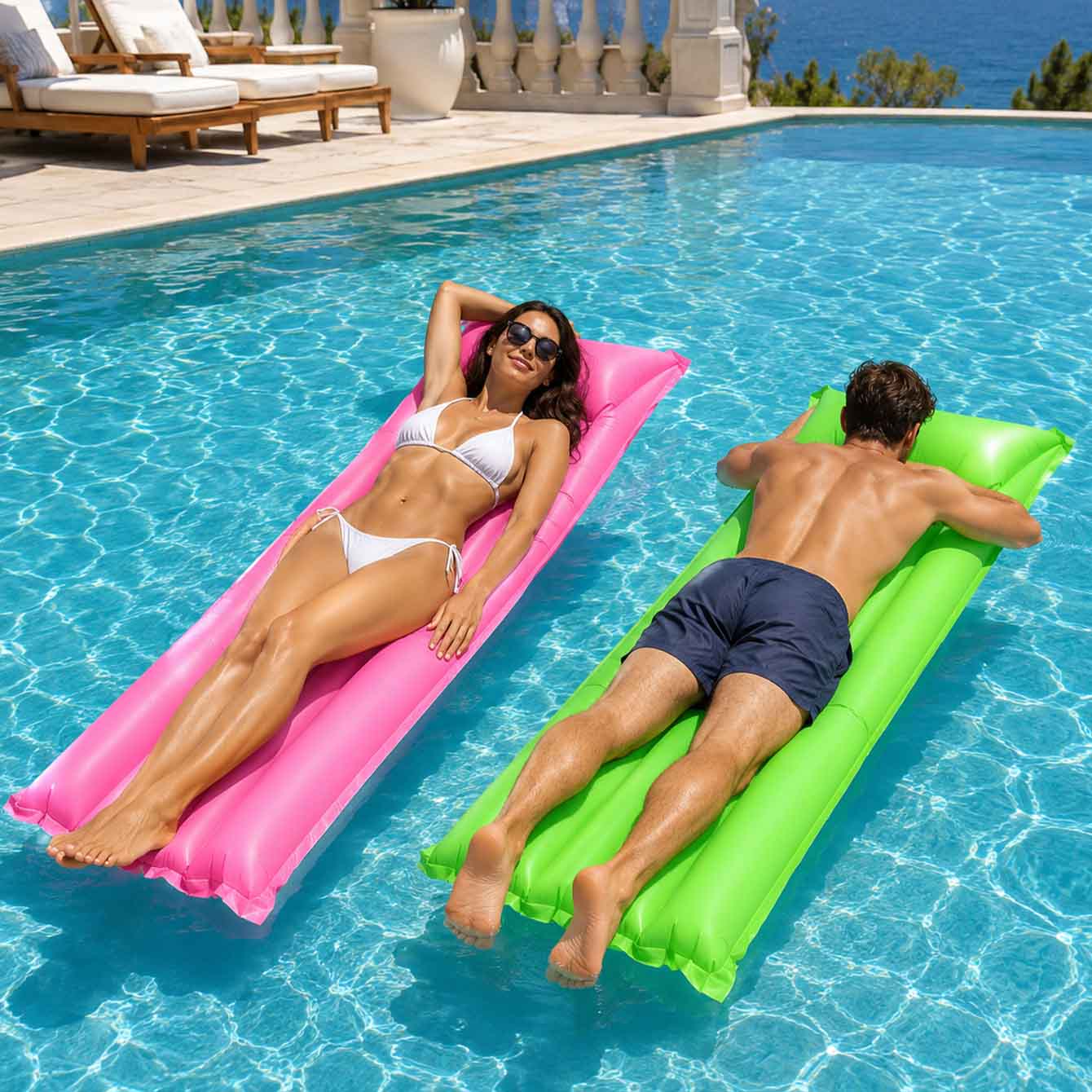 1 Stück aufblasbare Schwimmlie – Pool Float Ring Inflatable Bewertung und Preis